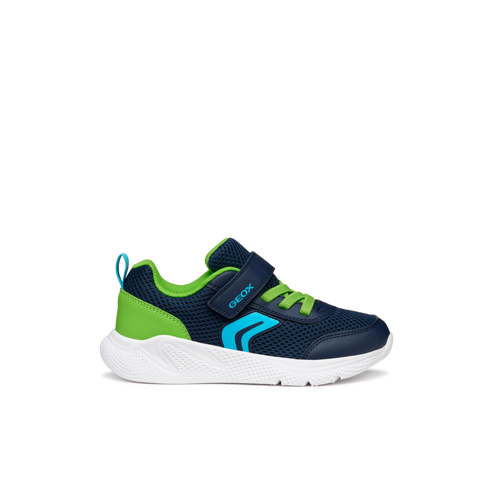Geox - J Sprintye Boy - Navy/Lime - Trainers