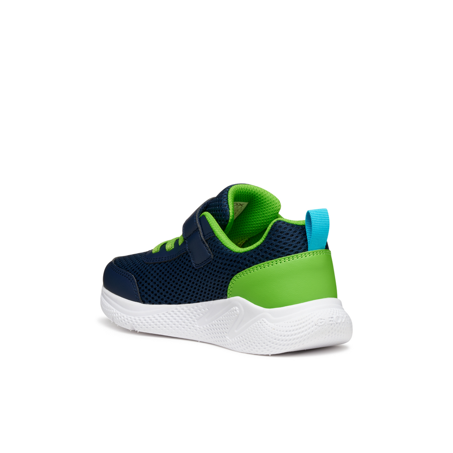 Geox - J Sprintye Boy - Navy/Lime - Trainers