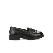Geox - JR Agata - Black Leather - School Shoes
