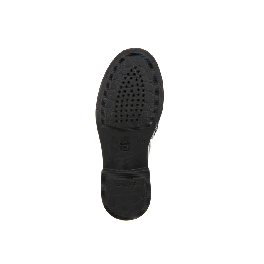Geox - JR Agata - Black Leather - School Shoes