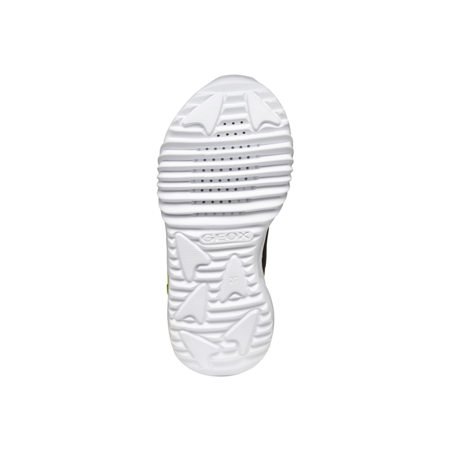 Geox - J Assister Boy - Black/Lime - Trainers