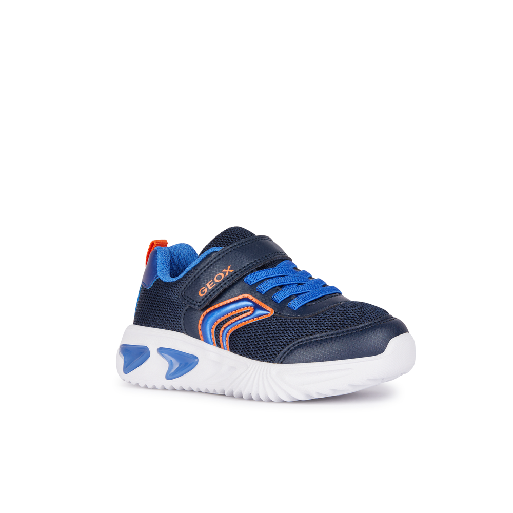 Geox - J Assister Boy - Navy/Royal - Trainers