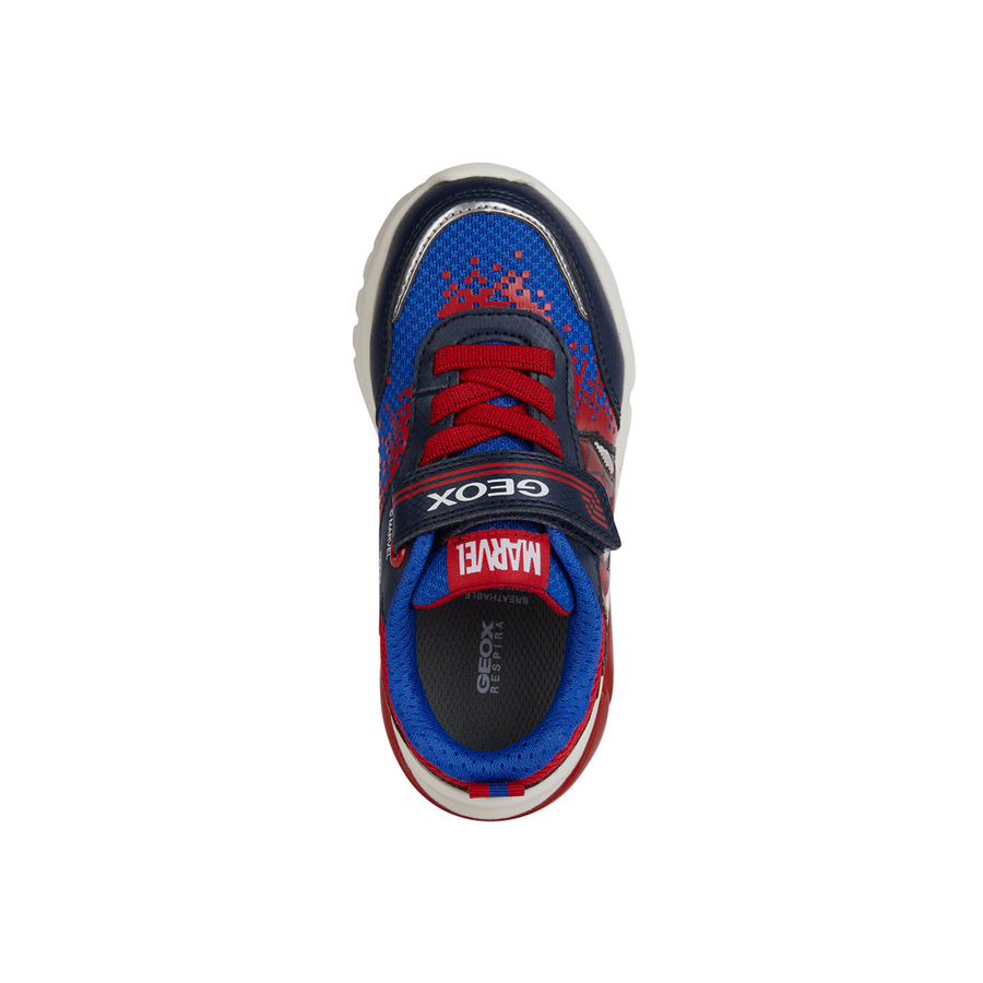 Geox - J Ciberdron Boy (Spider-Man) - Navy Red - Trainers