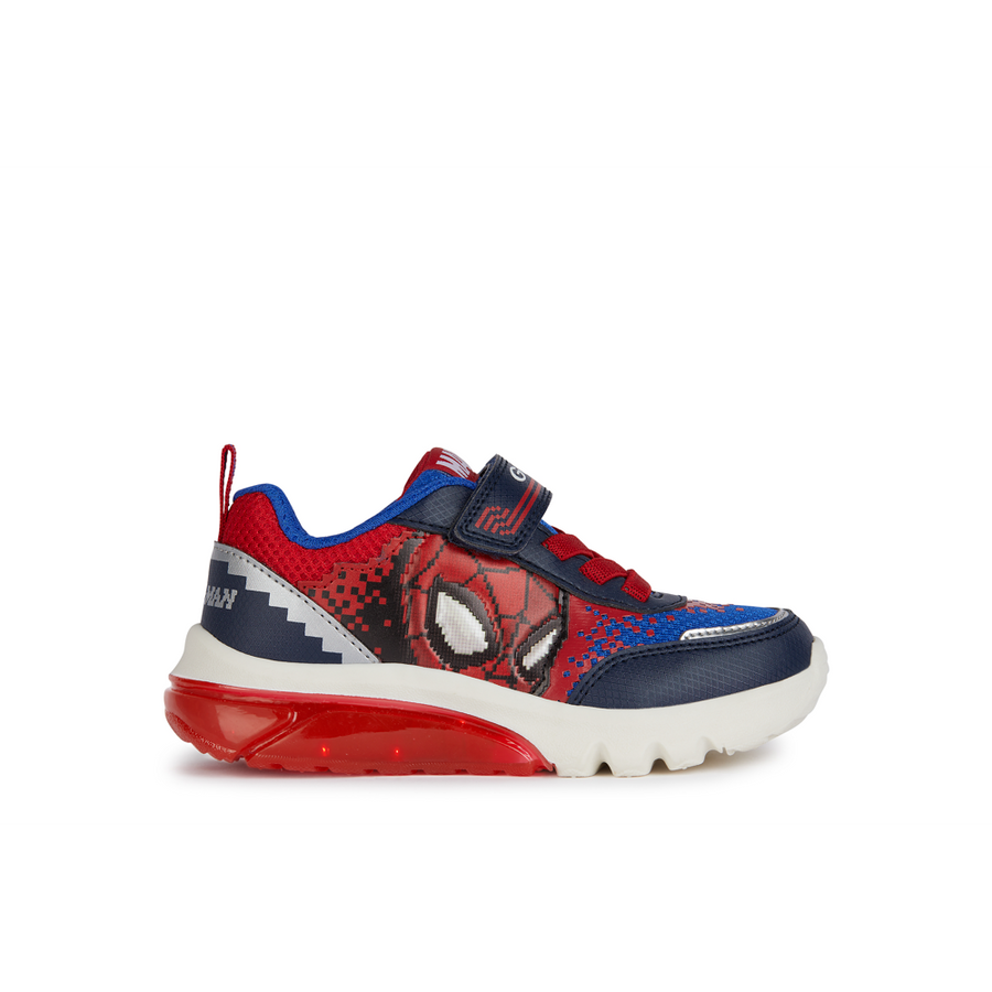 Geox - J Ciberdron Boy (Spider-Man) - Navy Red - Trainers