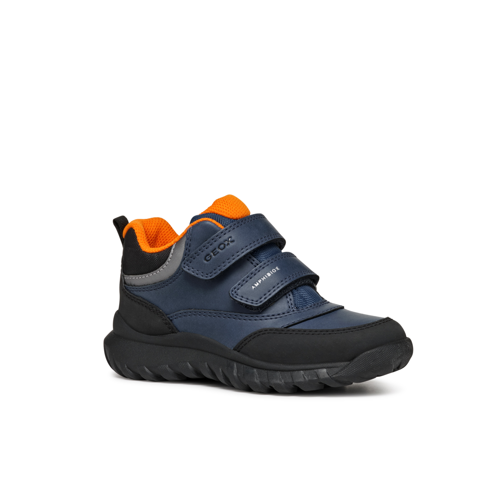 Geox - J Simbyos - Blue/Orange - Boots