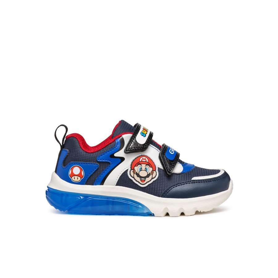 Geox - J Ciberdron Boy - Navy/Royal - Trainers