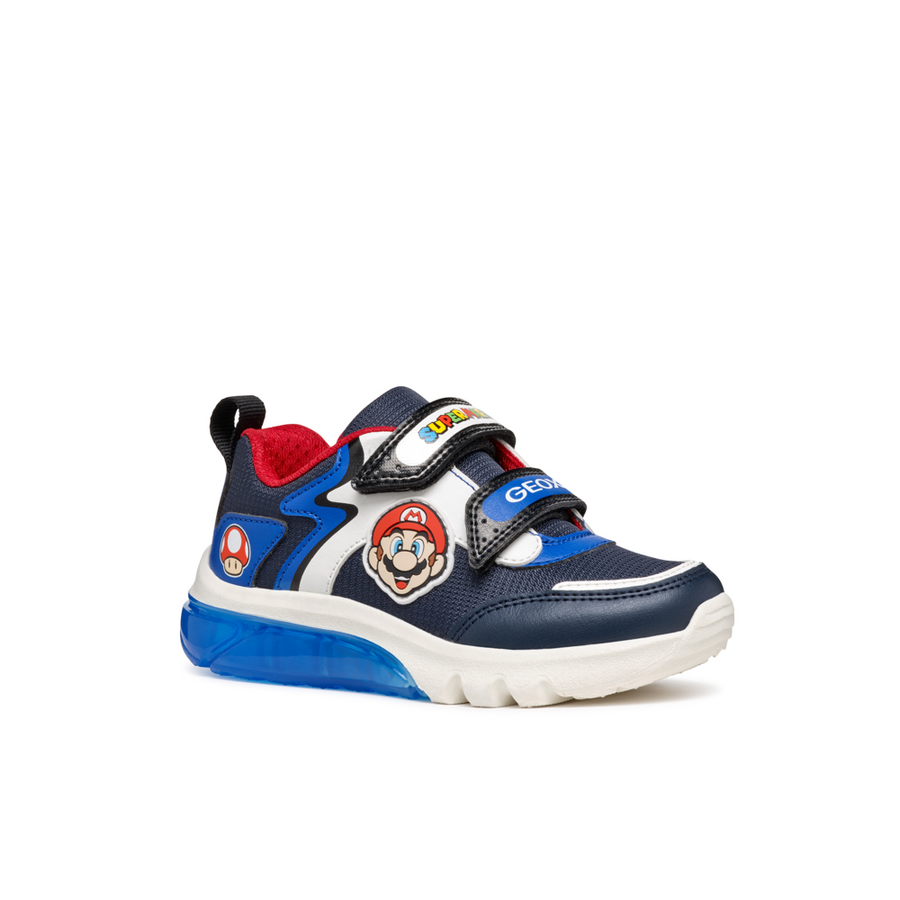 Geox - J Ciberdron Boy - Navy/Royal - Trainers