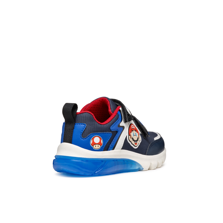 Geox - J Ciberdron Boy - Navy/Royal - Trainers