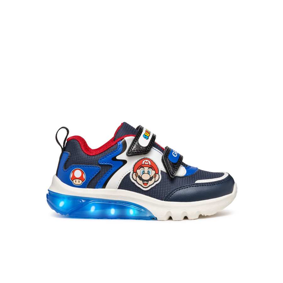 Geox - J Ciberdron Boy - Navy/Royal - Trainers