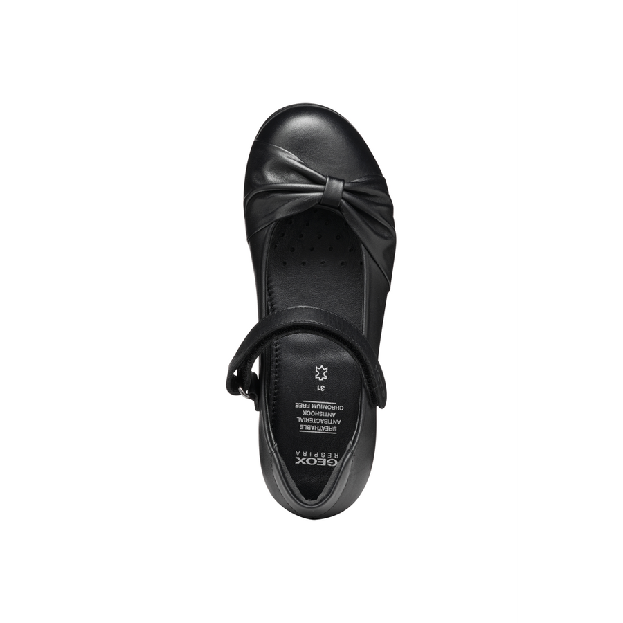 Geox - J Iberide Girl - Black - School Shoes
