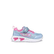 Geox - J Assister Girl - Sky/Pink - Trainers
