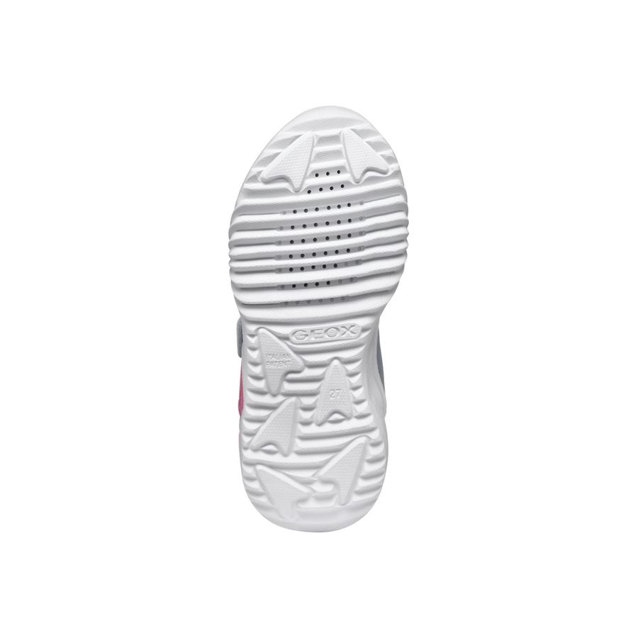 Geox - J Assister Girl - Sky/Pink - Trainers