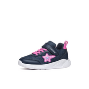 Geox - J Sprintye Girl - Navy/Fuschia - Trainers
