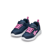 Geox - J Sprintye Girl - Navy/Fuschia - Trainers