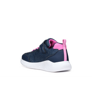 Geox - J Sprintye Girl - Navy/Fuschia - Trainers