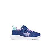 Geox - J Sprintye Girl - Blue/Lilac - Trainers