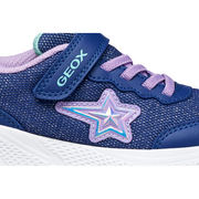 Geox - J Sprintye Girl - Blue/Lilac - Trainers