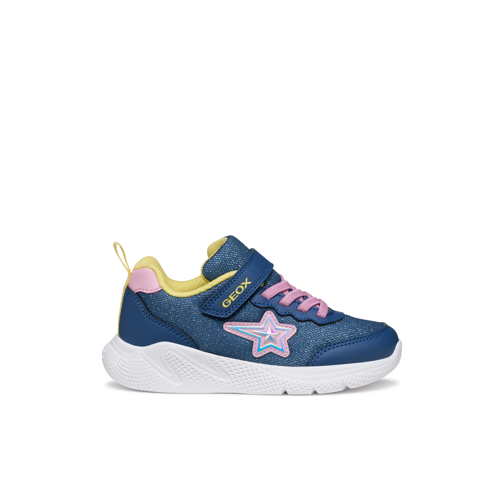 Geox - J Sprintye Girl - Avio/Pink - Trainers