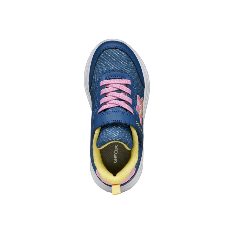 Geox - J Sprintye Girl - Avio/Pink - Trainers