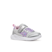 Geox - J Sprintye Girl - Silver/Lilac - Trainers