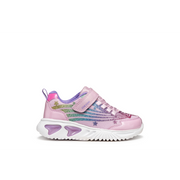 Geox - J Assister Girl - Pink/Multicolour - Trainers