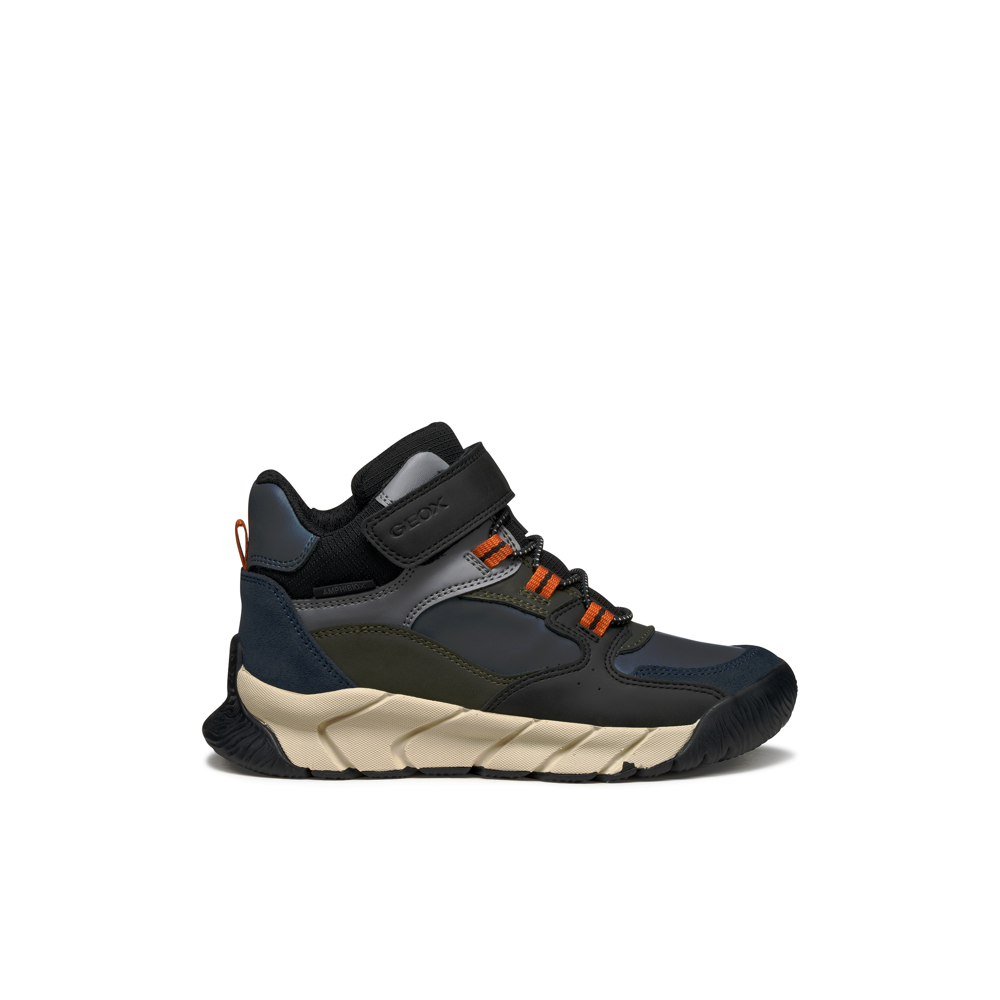 Geox - J Flexyper Pro Boy - Black/Military - Boots