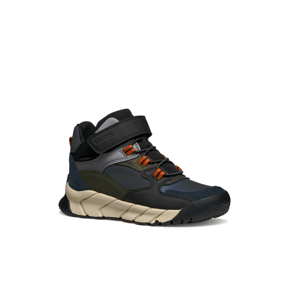 Geox - J Flexyper Pro Boy - Black/Military - Boots