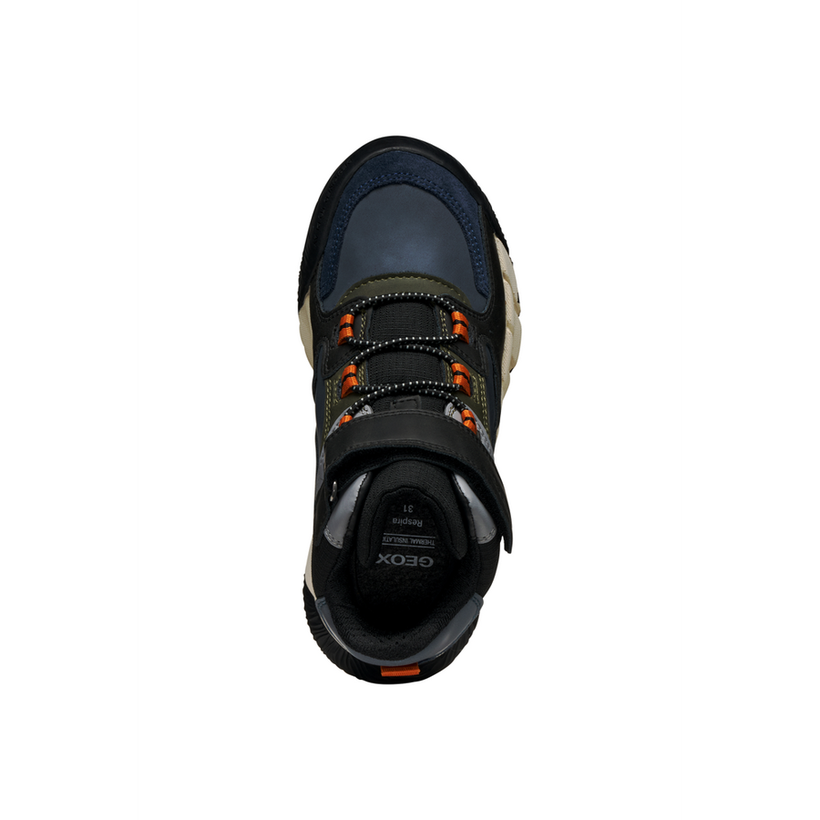 Geox - J Flexyper Pro Boy - Black/Military - Boots