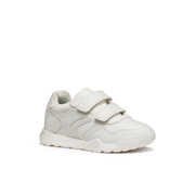 Geox - J Rann-e Boy - White - School Shoes