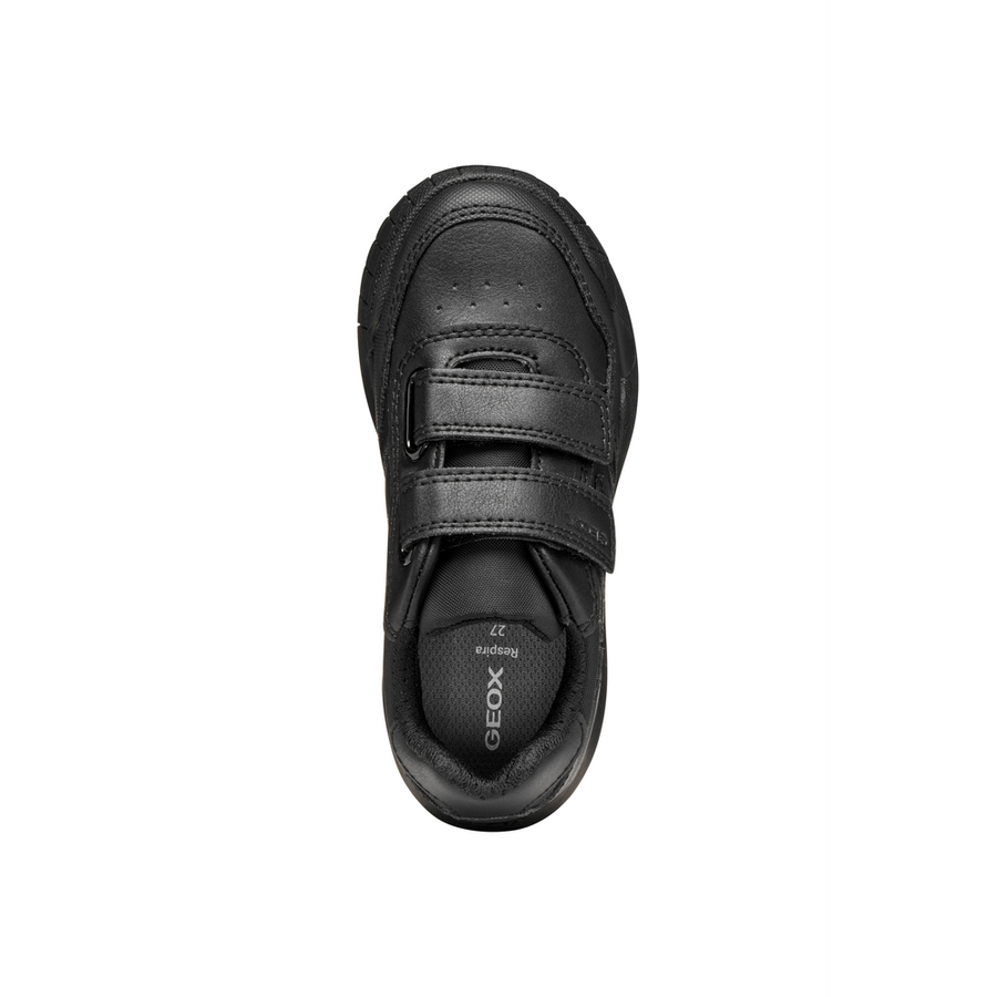 Geox - J Rann-e Boy - Black - School Shoes