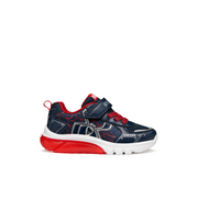 Geox - J Ciberdron Boy - Navy/Red - Trainers