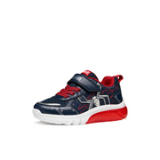 Geox - J Ciberdron Boy - Navy/Red - Trainers