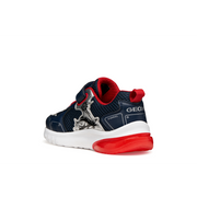 Geox - J Ciberdron Boy - Navy/Red - Trainers