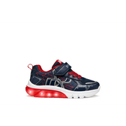 Geox - J Ciberdron Boy - Navy/Red - Trainers