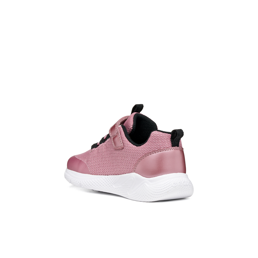 Geox J Sprintye Girl J66FWE0EWNFC8106 Rose/Black Trainers