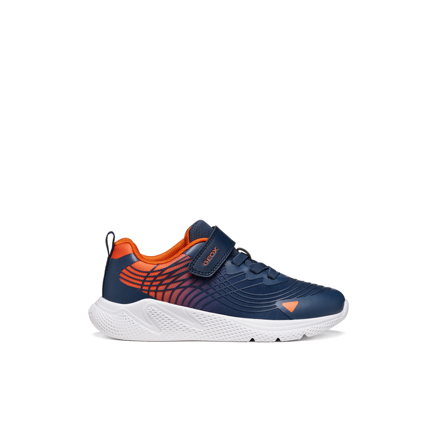 Geox J Sprintye Boy J66GBB0119JC0659 Navy/Orange Trainers