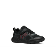 Geox J Sprintye Boy J66GBD0149JC0005 Black/Dark Grey Trainers