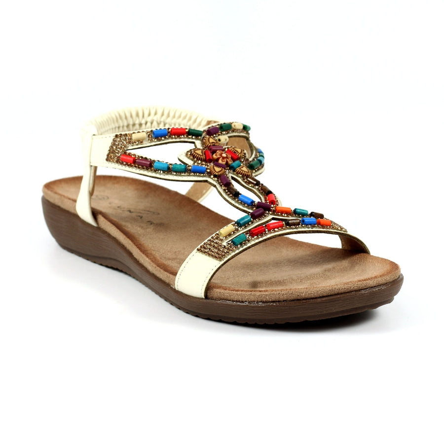 Lunar - Mariella  - White - Sandals