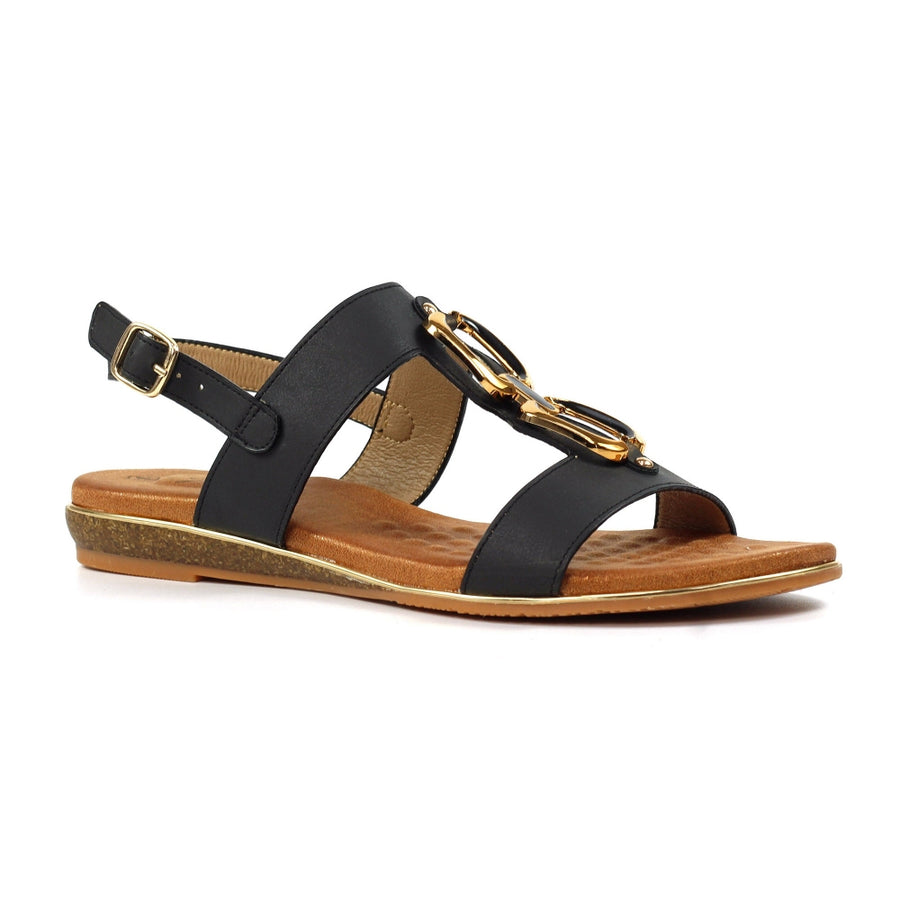 Lunar - Darcy  - Black - Sandals