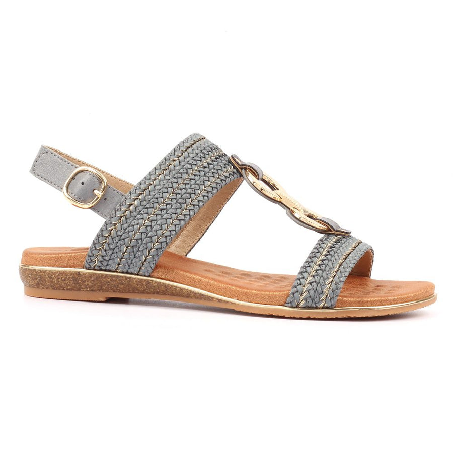Lunar - Mila - Dark Grey - Sandals