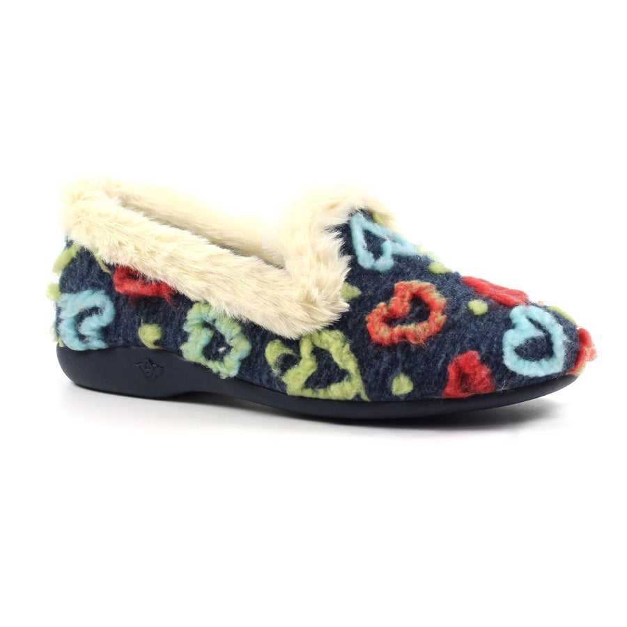 Lunar - Truffle - Navy - Slippers
