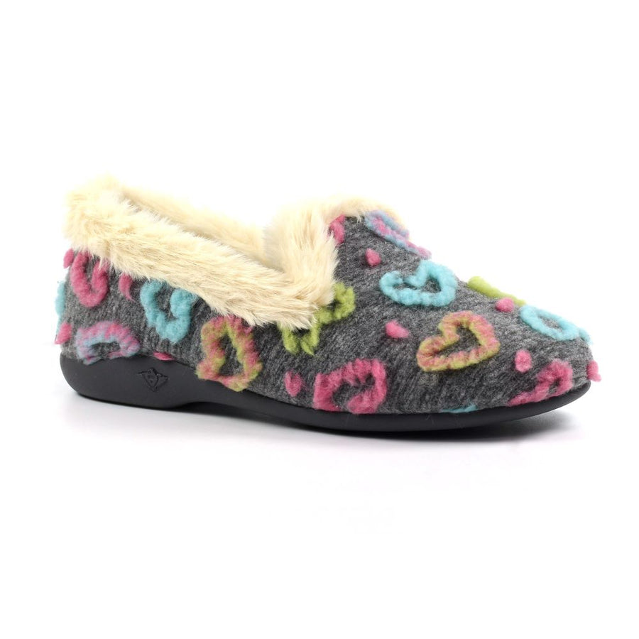 Lunar - Truffle - Grey - Slippers