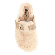 Lunar Rhianna Beige Mule Slippers