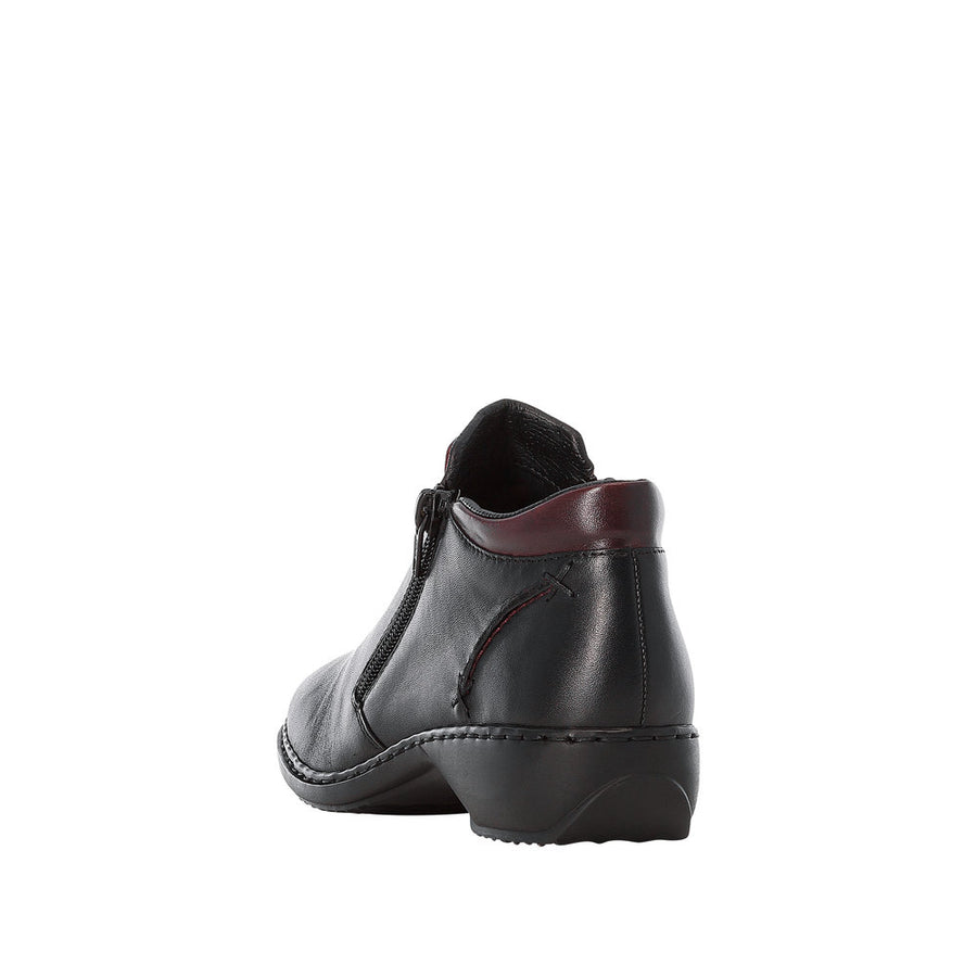 Rieker - L3882-00 - Schwarz/Burgund - Boots