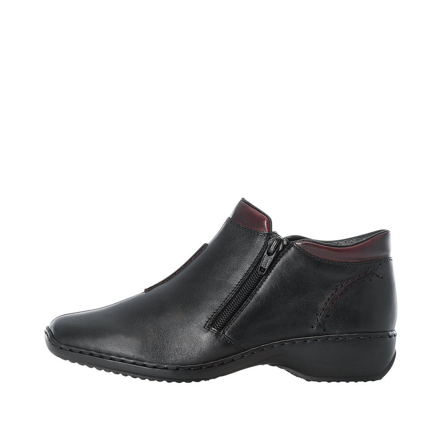 Rieker - L3882-00 - Schwarz/Burgund - Boots