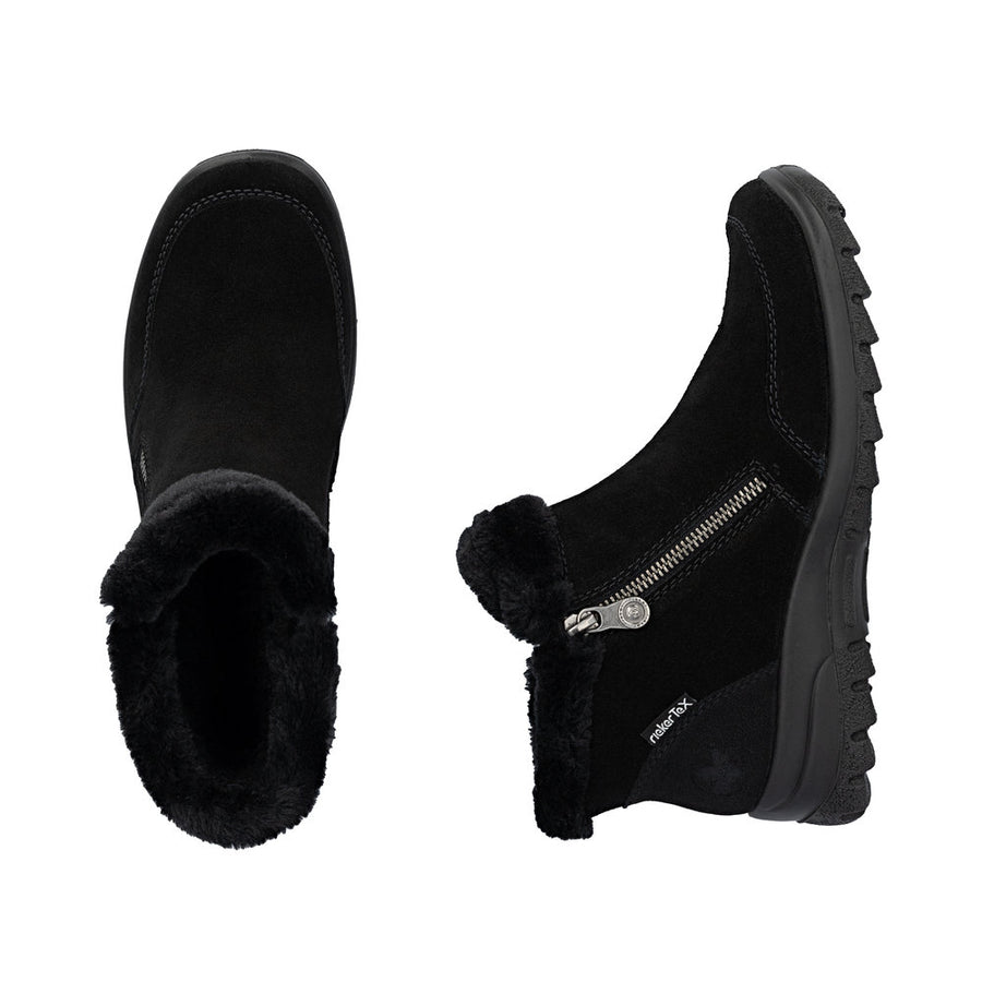 Rieker Eike L7188-00 Schwarz Boots
