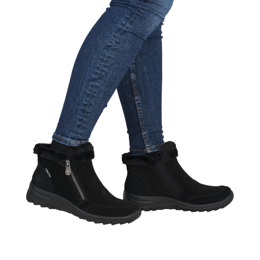 Rieker Eike L7188-00 Schwarz Boots