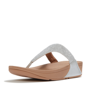 FitFlop - Lulu Crystal Toe-Post Sandals - Steeled Silver - Sandals