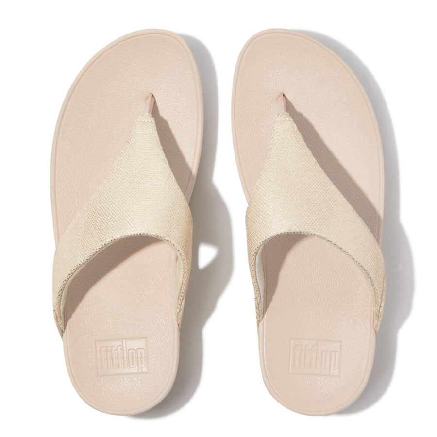 Fitflop - Lulu Glitz Canvas - HQ9-675 - Platino - Sandals