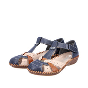 Rieker - M1655-14 - Pazifik/Nude/Cayenne - Sandals